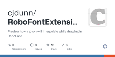 OpenGraph image for github.com/cjdunn/RoboFontExtensions/commits/master