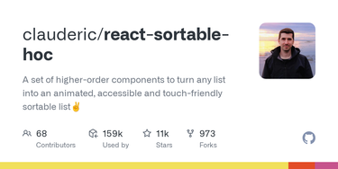 OpenGraph image for github.com/clauderic/react-sortable-hoc