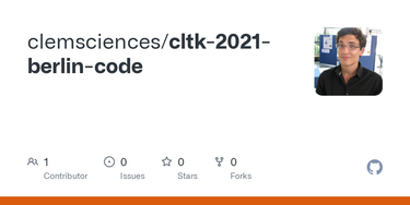 OpenGraph image for github.com/clemsciences/cltk-2021-berlin-code