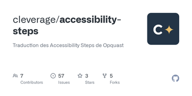 OpenGraph image for github.com/cleverage/accessibility-steps