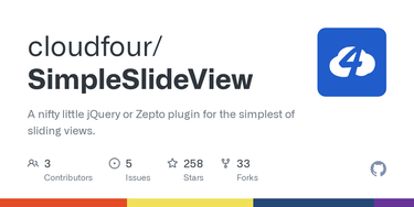 OpenGraph image for github.com/cloudfour/SimpleSlideView/