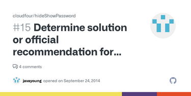 OpenGraph image for github.com/cloudfour/hideShowPassword/issues/15
