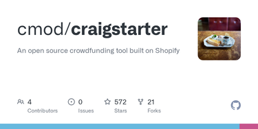 OpenGraph image for github.com/cmod/craigstarter