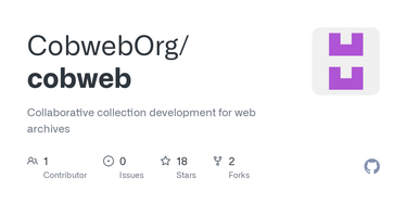 OpenGraph image for github.com/cobweborg/cobweb