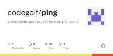 OpenGraph image for github.com/codegolf/ping