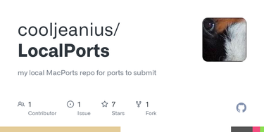 OpenGraph image for github.com/cooljeanius/LocalPorts