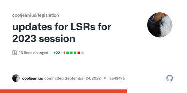 OpenGraph image for github.com/cooljeanius/legislation/commit/ae4347e89d17ea303838097606973792b3aebcb2