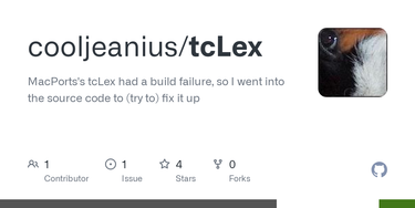 OpenGraph image for github.com/cooljeanius/tcLex