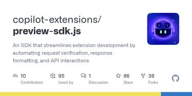https://github.com/copilot-extensions/preview-sdk.js