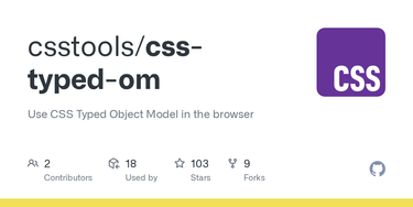 OpenGraph image for github.com/csstools/css-typed-om