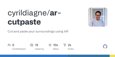 OpenGraph image for github.com/cyrildiagne/ar-cutpaste