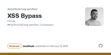 OpenGraph image for github.com/darylldoyle/svg-sanitizer/security/advisories/GHSA-fqx8-v33p-4qcc