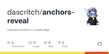 OpenGraph image for github.com/dascritch/anchors-reveal#user-content-versions