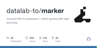 OpenGraph image for github.com/datalab-to/marker