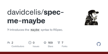 OpenGraph image for github.com/davidcelis/spec-me-maybe