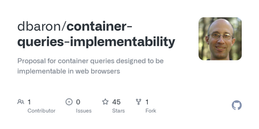 OpenGraph image for github.com/dbaron/container-queries-implementability#proposal