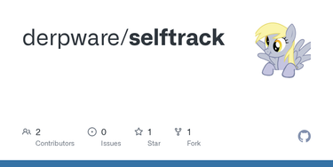 OpenGraph image for github.com/derpware/selftrack
