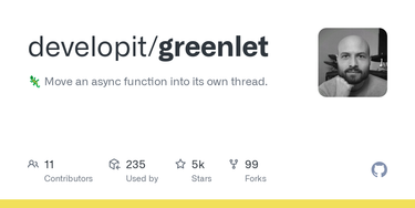 OpenGraph image for github.com/developit/greenlet