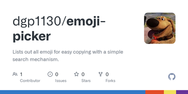 OpenGraph image for github.com/dgp1130/emoji-picker