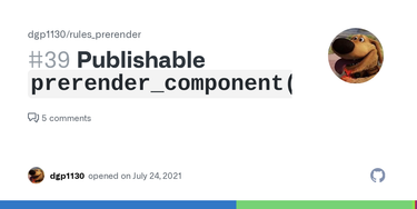 OpenGraph image for github.com/dgp1130/rules_prerender/issues/39#issuecomment-899272224