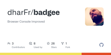 OpenGraph image for github.com/dharFr/badgee