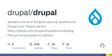 OpenGraph image for github.com/drupal/drupal/pulls