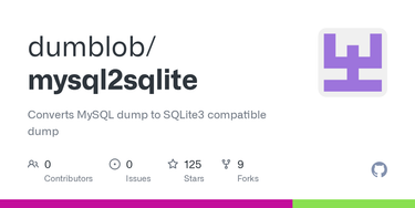 OpenGraph image for github.com/dumblob/mysql2sqlite