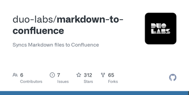 OpenGraph image for github.com/duo-labs/markdown-to-confluence