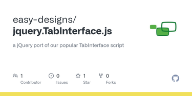 OpenGraph image for github.com/easy-designs/jquery.TabInterface.js