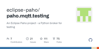 OpenGraph image for github.com/eclipse/paho.mqtt.testing