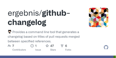 OpenGraph image for github.com/ergebnis/github-changelog