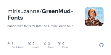 OpenGraph image for github.com/ericam/GreenMud-Fonts
