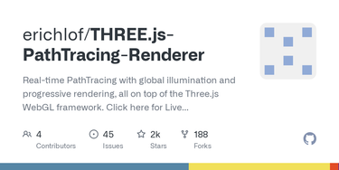 OpenGraph image for github.com/erichlof/THREE.js-PathTracing-Renderer