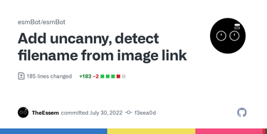 OpenGraph image for github.com/esmBot/esmBot/commit/f3eea0d96a77569b87b1dfb61657072bafcfdd1e