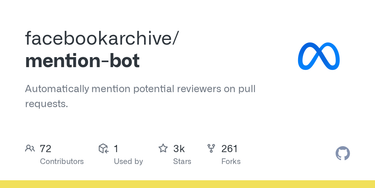 OpenGraph image for github.com/facebook/mention-bot