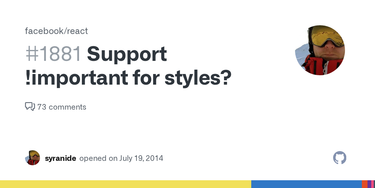 OpenGraph image for github.com/facebook/react/issues/1881