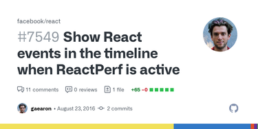 OpenGraph image for github.com/facebook/react/pull/7549