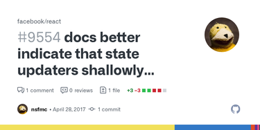 OpenGraph image for github.com/facebook/react/pull/9554
