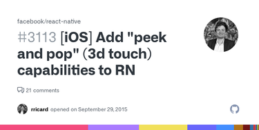 OpenGraph image for github.com/facebook/react-native/issues/3113#issuecomment-145594184