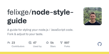 OpenGraph image for github.com/felixge/node-style-guide#use-semicolons