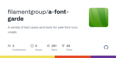 OpenGraph image for github.com/filamentgroup/a-font-garde