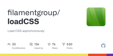OpenGraph image for github.com/filamentgroup/loadcss