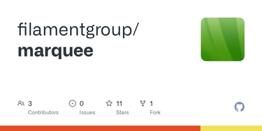 OpenGraph image for github.com/filamentgroup/marquee