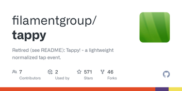 OpenGraph image for github.com/filamentgroup/tappy/