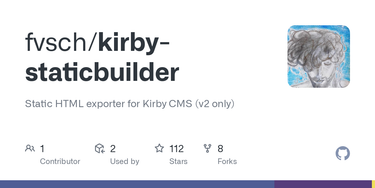 OpenGraph image for github.com/fvsch/kirby-staticbuilder