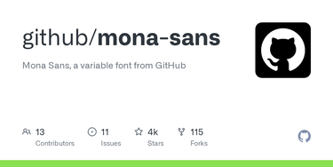 OpenGraph image for github.com/github/mona-sans