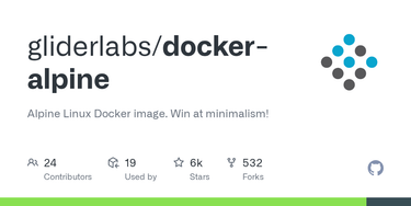 OpenGraph image for github.com/gliderlabs/docker-alpine