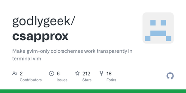 OpenGraph image for github.com/godlygeek/csapprox