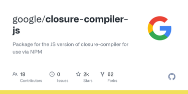 OpenGraph image for github.com/google/closure-compiler-js