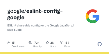 OpenGraph image for github.com/google/eslint-config-google